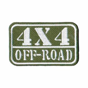 Patch Bordado - 4x4 Off Road Verde AD30010-1