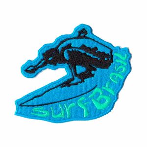 Patch Bordado - Surfista Prancha - Surf Brasil Verde AD30078-202