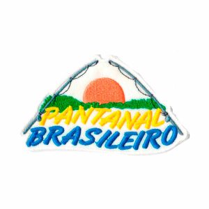 Patch Bordado - Pesca Pantanal Brasileiro AD30089-233