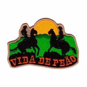 Patch Bordado - Rodeio Show - Vida De Peao AD30097-430