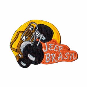 Patch Bordado - Jeep Trilha De Barro e Sol AD30108-17