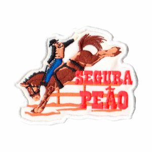 Patch Bordado - Rodeio Show Segura Peao Cavalo AD30125-59