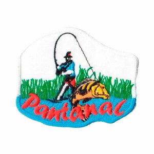 Patch Bordado - Pescaria Pantanal Tucunare Brasil AD30144-253