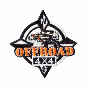 Patch Bordado - Jeep Bussola Trilha Off Road 4x4 AD30147-57