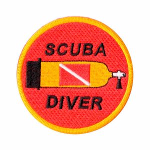 Patch Bordado - Mergulho Cilindro Scuba Diving AD30158-341