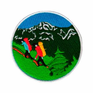 Patch Bordado - Trekking Montanhismo Trilha Montanha AD30165-440