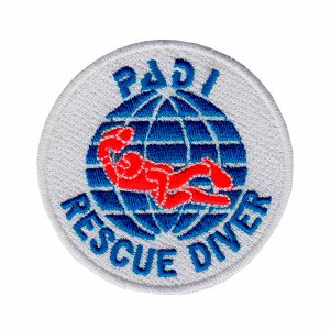 Patch Bordado -Mergulhador Profissional Resgate Padi AD30167-429