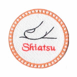 Patch Bordado - Simbolo Curso Massagem Shiatsu AP00043-149