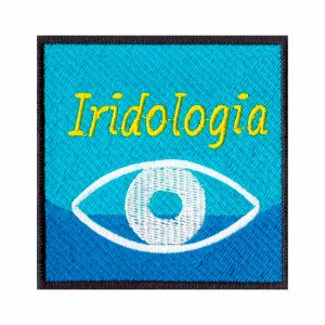 Patch Bordado - Simbolo Curso Iridologia Iris AP00057-33