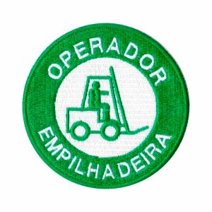 Patch Bordado - Simbolo Operador Empilhadeira AP00071-203