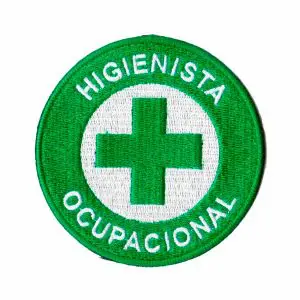 Patch Bordado - Simbolo Higienista Ocupacional AP00085-47