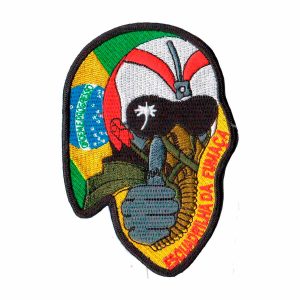 Patch Bordado - Piloto Força Aerea Brasileira Fab AV20050-214