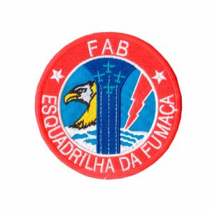 Patch Bordado -Força Aerea Fab Esquadrilha Da Fumaça AV20051-68
