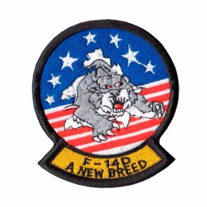 Patch Bordado - Caça Supersonico Grumman F14 Tomcat AV20053-279