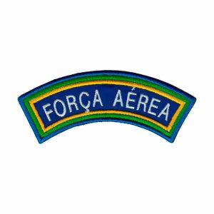 Patch Bordado - Tarja Força Aerea Brasileira Fab AV20058-393