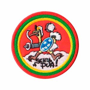 Patch Bordado - Fab Força Aerea 2 Guerra Senta A Pua AV20084-268