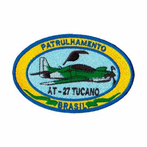 Patch Bordado - Super Tucano Força Aerea Brasileira AV20120-173