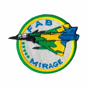 Patch Bordado - Caça Mirage Força Aerea Brasileira AV20135-195