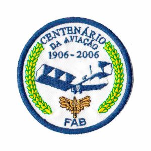 Patch Bordado - Santos Dummont Centenario Aviação AV20160-160