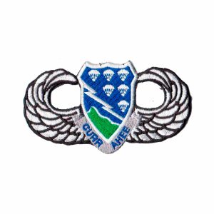 Patch Bordado - Guerra Paraquedistas Eua Airborne AV20212-332