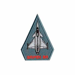 Patch Bordado - Caça Gripen Força Aerea Brasil Fab AV20213-133