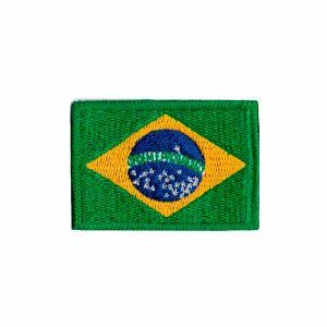 Patch Bordado - Bandeira Brasil Pequena BD50016-35G