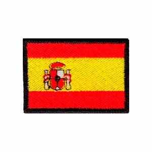 Patch Bordado - Bandeira Da Espanha Pequena BD50019-38P