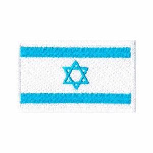 Patch Bordado - Bandeira Israel Oficial BD50026-208