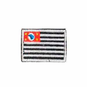 Patch Bordado - Mini Bandeira De São Paulo BD50032-18P