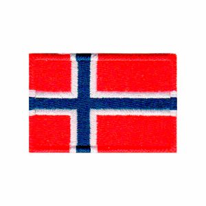 Patch Bordado - Bandeira Da Noruega Pequena BD50035-31P