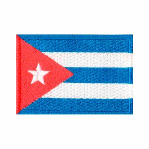 Patch Bordado - Bandeira De Cuba BD50074-323