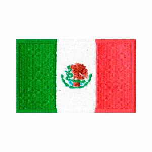 Patch Bordado - Bandeira Do México BD50091-326
