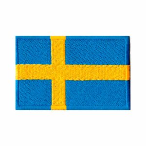 Patch Bordado - Bandeira Da Suécia BD50099-328