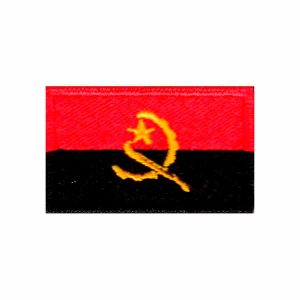 Patch Bordado - Bandeira Da Angola BD50111-41P