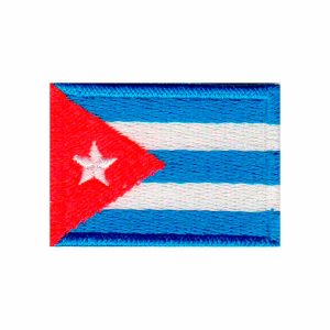 Patch Bordado - Bandeira De Cuba Pequena BD50114-40P