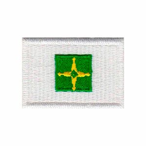 Patch Bordado - Bandeira Distrito Federal Pequena BD50132-449