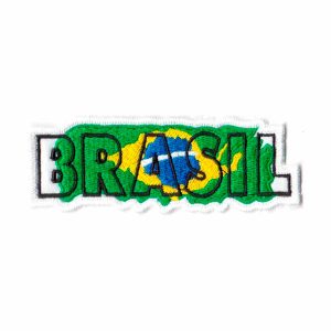 Patch Bordado - Brasil Escrito BD50138-283