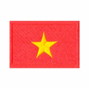 Patch Bordado - Bandeira Do Vietnã BD50140-140