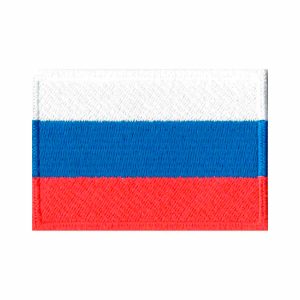 Patch Bordado - Bandeira Da Rússia BD50152-219