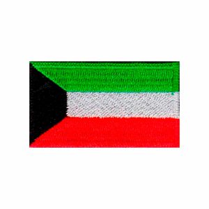 Patch Bordado - Bandeira Do Kuwait Pequena BD50153-09P