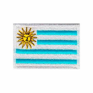 Patch Bordado - Bandeira Do Uruguai Pequena BD50156-26P