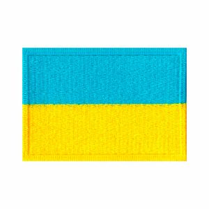 Patch Bordado - Bandeira Da Ucrânia BD50168-50