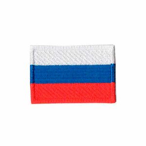 Patch Bordado - Bandeira Da Rússia Pequena BD50171-06P
