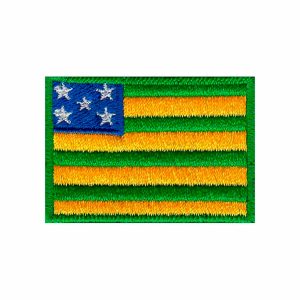Patch Bordado - Bandeira De Goiás Pequena BD50186-14P