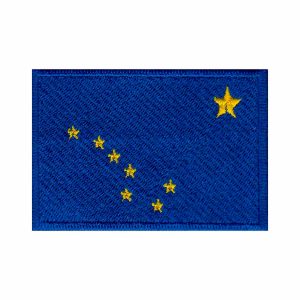 Patch Bordado - Bandeira Do Alasca BD50207-430