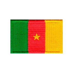 Patch Bordado - Bandeira De Camarões Pequena BD50246-414