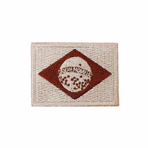 Patch Bordado - Bandeira Brasil Pequena Tan Coyote Desert BD50323-415