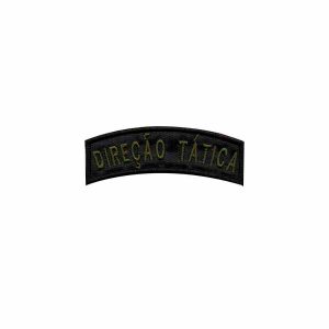 Patch Bordado - Policial Tarja Direcao Tatica DV80028-08P