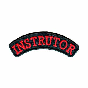 Patch Bordado - Tarja Instrutor DV80038-04P