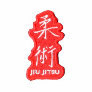 Patch Bordado - Escrita Japones Jiu Jitsu Branco DV80112-112